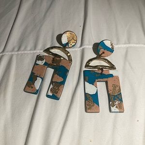 Clay earrings